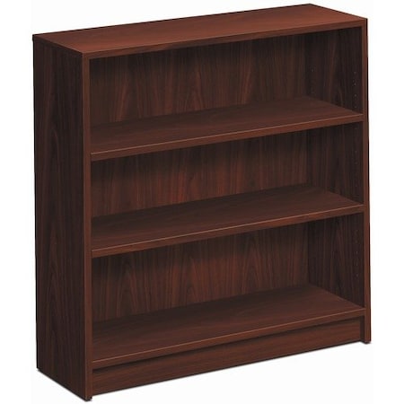 Hon HON 1872N, 1870 Series Bookcase, Three Shelf, 36w X 11 1/2d X 36 1/8h, Mahogany HON1872N